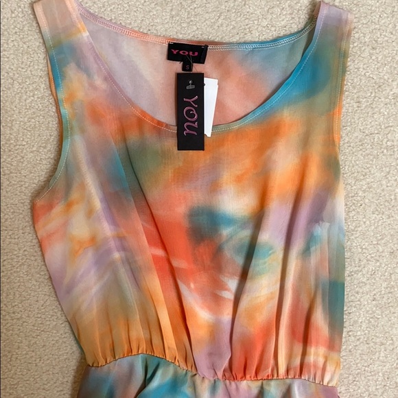 LF You Watercolor Dress - Picture 3 of 4